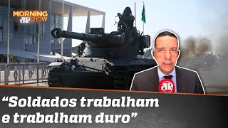 José Maria Trindade: Desfile de tanques foi uma coincidência