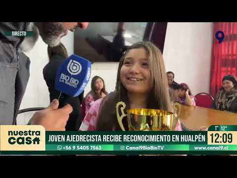 Ajedrecista de Hualpén se corona campeona nacional sub 13 y competirá en Sudamericano