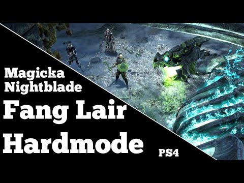 Vet Fang Lair (Hardmode Complete) - Magicka Nightblade - Elder Scrolls Online Dragon Bones