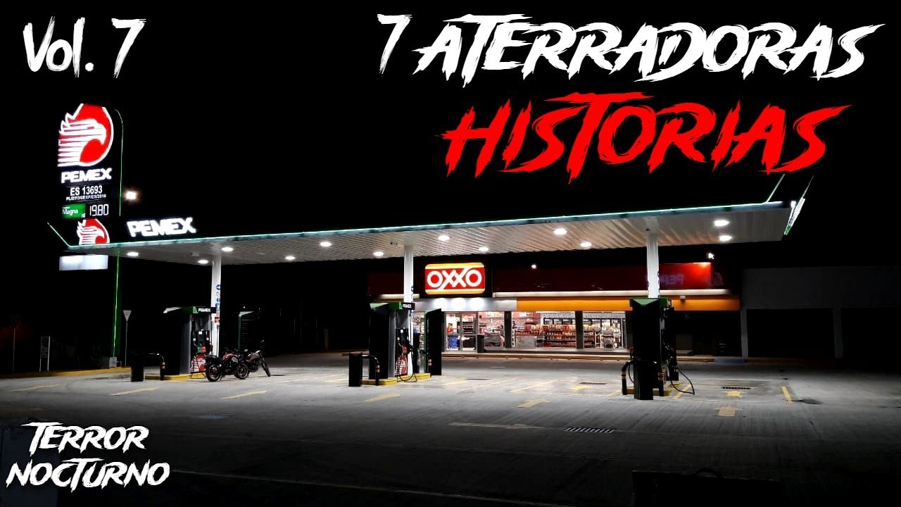1 HORA DE HISTORIAS DE TERROR GASOLINERAS Vol. 7 l Terror Nocturno