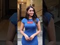 Mrunal Thakur Blue Bodycon Dress Mrunalthakur Shortspc