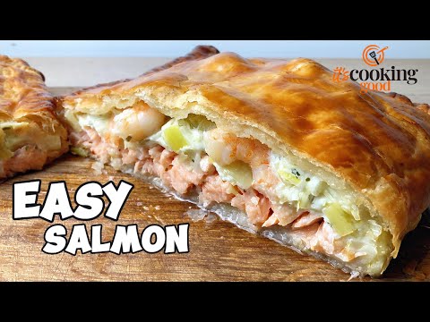 Salmon En Croûte | Easy 4-Ingredient Christmas Recipe!