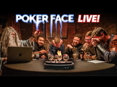 Poker Face Food Challenge UNCUT! (from LIVE)