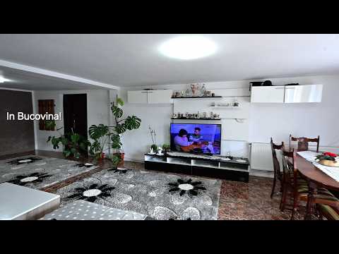 Casă de Vânzare în Gura Humorului | Aproape de Centru | 3 Dormitoare | 2 Livinguri | Construcție 2013 | Mobilată și Utilată | — Video