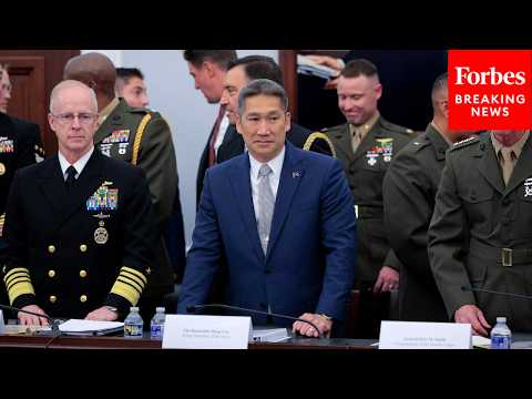 Hung Cao, Top Pentagon Officials Testify Before House Armed Services Committee On Navy's FY27 Budget