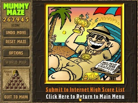 Mummy Maze Deluxe: Classic Mode (Full Walkthrough) 4
