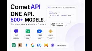 CometAPI:たった1つのAPIで500種類以上のAIモデルにアクセス