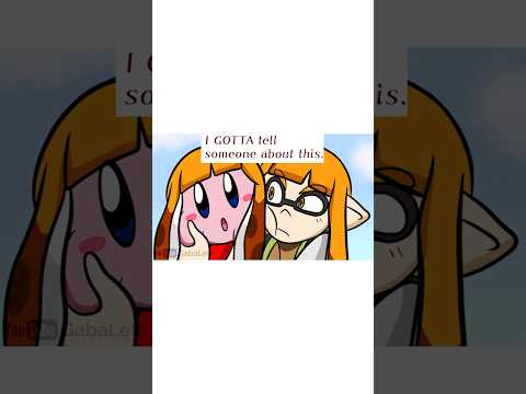 Inkling Girl meets Inkling Kirby