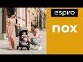 миниатюра 2 Видео о товаре Коляска прогулочная Espiro Nox, Graphite Street / Графит (17)