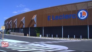 preview picture of video 'Luçon : inauguration du nouveau magasin Leclerc'