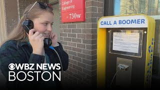Payphone at Boston University connects “Boomers and Zoomers”