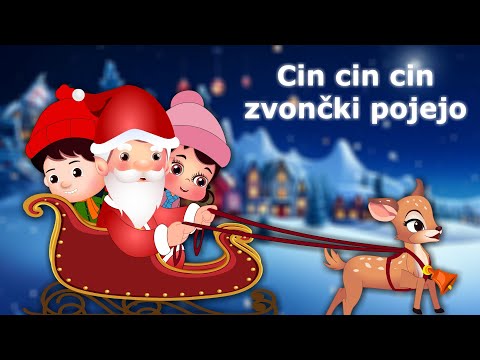 Cin cin cin zvončki pojejo | Jingle bells slovenska | zvončki | Otroške božične pesmi| Božični Songs
