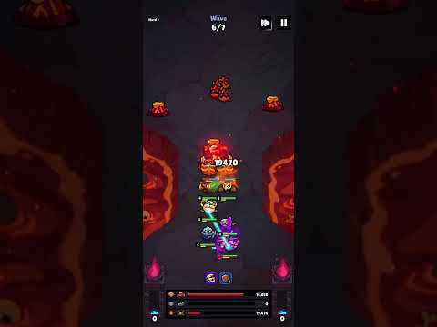 Hellsquad Rrrush!: Artifact Reclamation: Hard 1 (Burnie the Flame Dragon) Gameplay