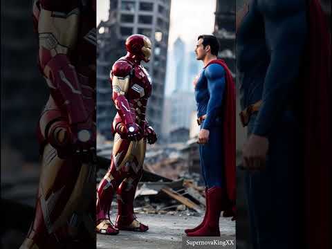 combining iron man and Superman into one superhero  #shorts #marvelanddccontent #marvel