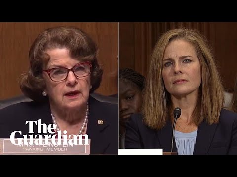“The dogma lives loudly in you”: Democratic senator on Amy Coney Barrett