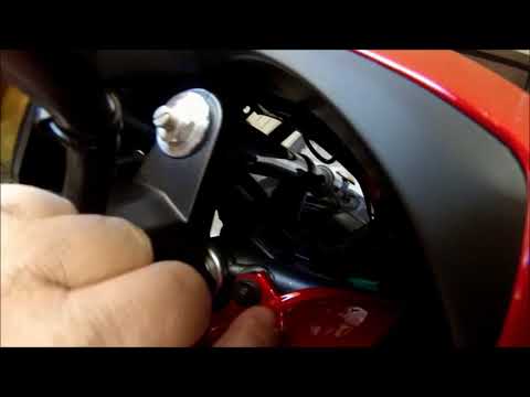 Run D LED Lights Instalation on a Honda CB500X