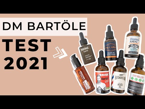 Bartöl Test 2021 ● Bartöle aus der Drogerie im Test