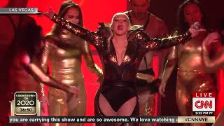 [HD] Christina Aguilera - Dirrty Live at CNN New Year&#39;s Eve 2020