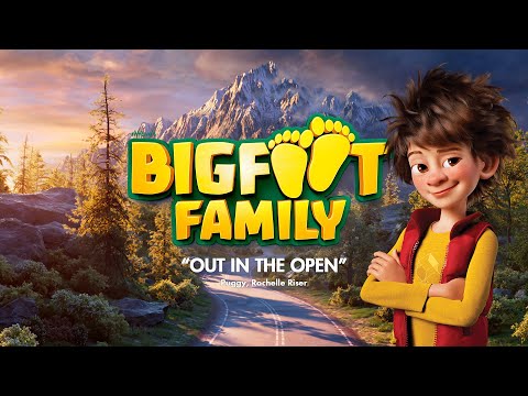 "Out In The Open" performed by Puggy and Rochelle Riser | Bigfoot Family (2020) | nWave Studios