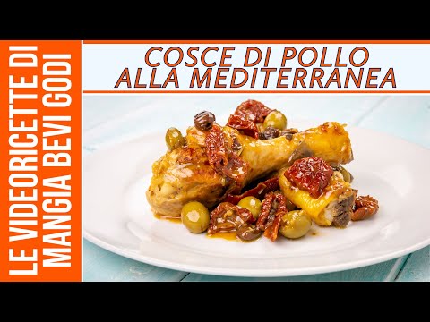 Fusi di pollo in padella alla mediterranea (RICETTA GODURIOSA)