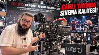 Canlı Yayınlar Neden Kötü Görünüyor? | RED Cine Broadcast IBC 2026