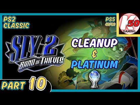 Sly 2: Band of Thieves (PS5) / PS2 Classic / Part 10 (Cleanup & Platinum) - [4K/60]