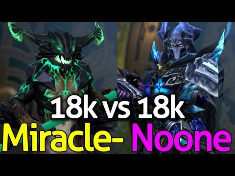 Miracle- OD Ramzes Monkey king VS Noone Sven GH-God IO | Dota 2 - 18k vs 18k