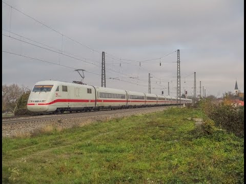 [FR/DE] Lokzug/TM, ICE-T und/et 146 "25 Jahr Alb-Bodensee" am/sur la Rheintalbahn - 11/11 (1/2)