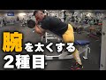【腕トレ解説】まずは腕を太くしろ!二頭三頭に効く厳選2種目をビッグヒデが紹介!