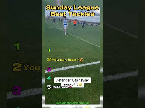 Ranking The Best Sunday League Tackles