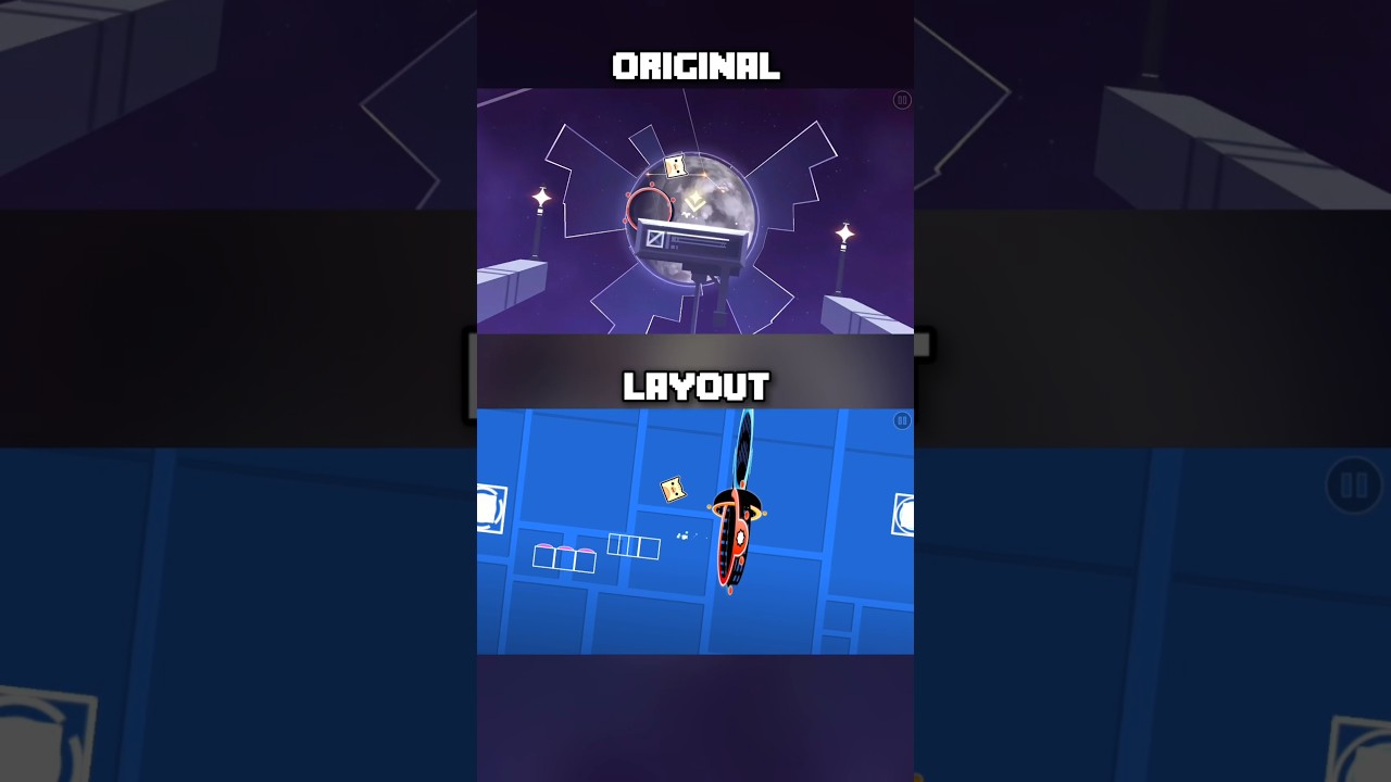 The Real Layout of Aperture 3D Part | Geometry Dash 2.2 #shorts