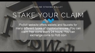 poswallet - Earn free all Cryptocurrency | Mining | Trading | Bitcoin