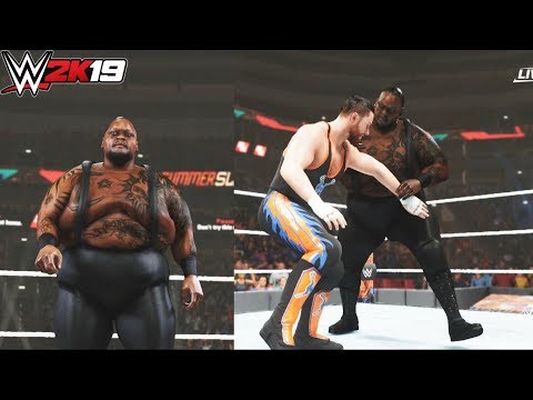 WWE 2K19(Pc Mods): Big Daddy V SvR 2009 Model,Entrance Finisher,Signature & Victory Motion with GFX