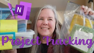 Creating a quilting notebook dashboard and project tracker