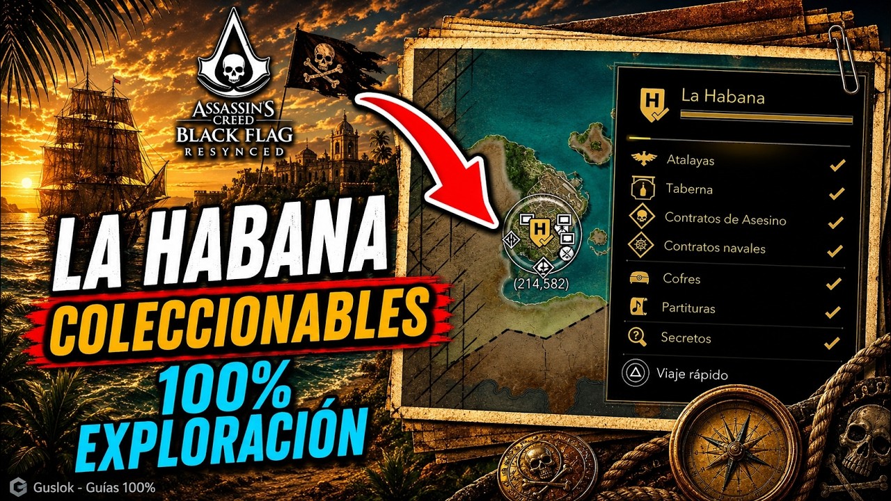 La Habana Exploración 100% – Todos Los Coleccionables | Assassin’s Creed Black Flag Resynced La Habana Exploración 100% – Todos Los Coleccionables | Assassin’s Creed Black Flag Resynced