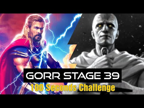 WBL Gorr Stage 39 | T4 Thor | Ctp of Mighty Rage | 100 Secs Challenge - Marvel Future Fight