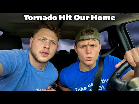 Dangerous Tornado Hunting (It hit our home)