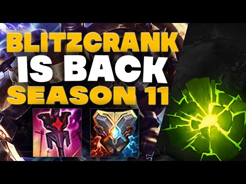 BLITZCRANK | STARTING OUT SEASON 11 STRONG! (Full Gameplay)