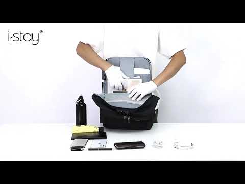 15.6" Laptop/Tablet 2-Way Backpack - black - is0213