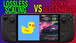 Lossless Scaling vs Decky DLSS Enabler Plugin!