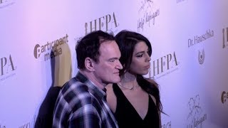 Квентин Тарантино и Даниэла Пик на вечеринке HFPA в Каннах 2019