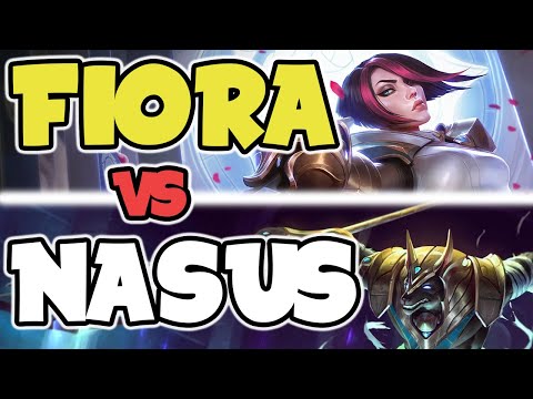 How to FIORA TOP - Fiora vs Nasus MATCHUP GUIDE - League of Legends