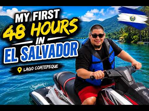 My First 48 Hours in El Salvador | Santa Ana, Lago Coatepeque & Family Adventures!