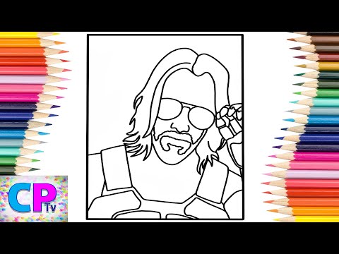 Cyberpunk 2077 Coloring Pages/Keanu Reeves Cyberpunk 2077/Unknown Brain - Why Do I? [NCS Release]