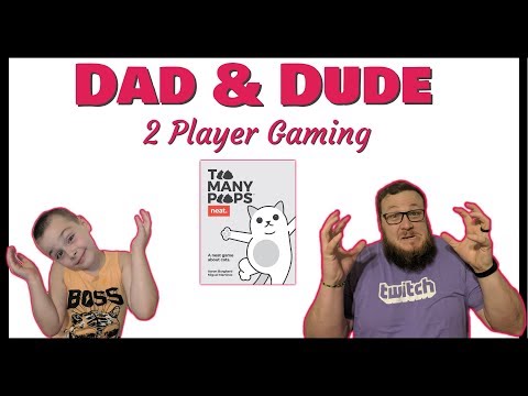 Dad & Dude | Too Many Poops | Board Game | Play Through
