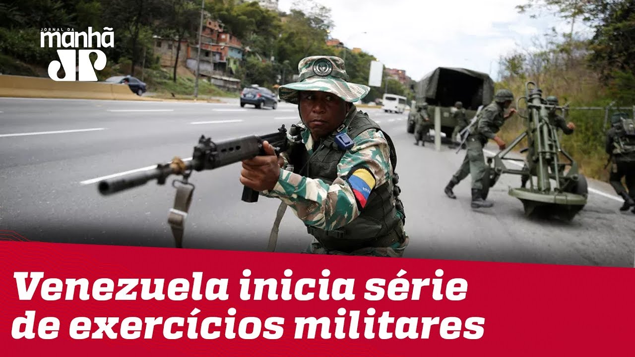 Venezuela inicia série de exercícios militares