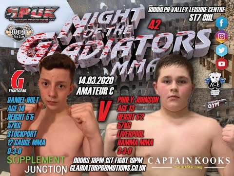 GPUK Night of the Gladiators 42 - Daniel Holt vs Philly Johnson