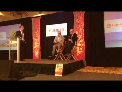 Canon interviews LDI's Jerry Blaine and customer