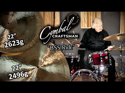 Cymbal Craftsman Collection Demo! - 2 Mixed-Lathed Ride Cymbals