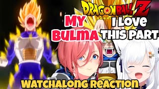 Takane Lui & Shirakami Fubuki React to Vegeta's "That's My Bulma!" Scene